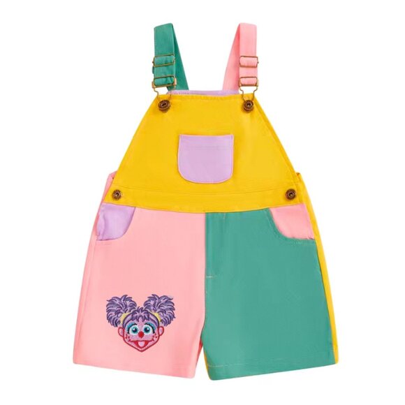 Abby Cadabby Overalls Jumpsuit Sesame Street Birthday Bodysuit clothes romper - Picture 1 of 3